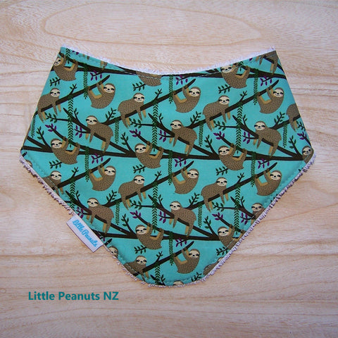 Sloth Dribble Bib