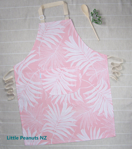 Large Apron - Rose Pink